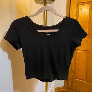 black cropped tee!